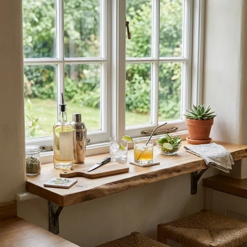 DIY Bar Ideas for Small Spaces
