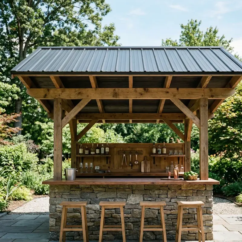Outdoor Bar Cover Ideas