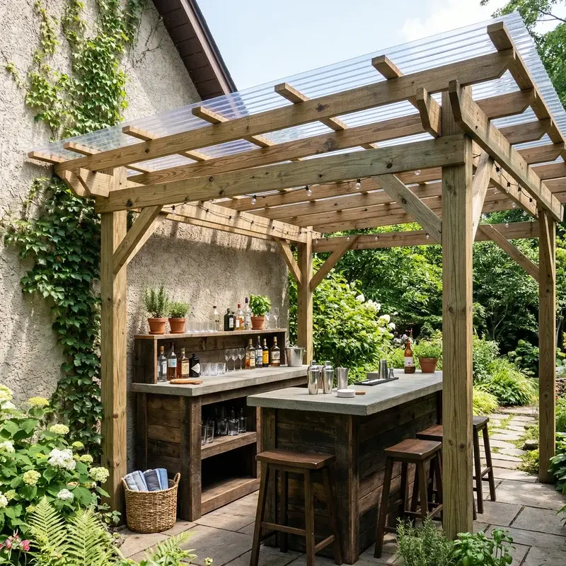 Outdoor Bar Cover Ideas