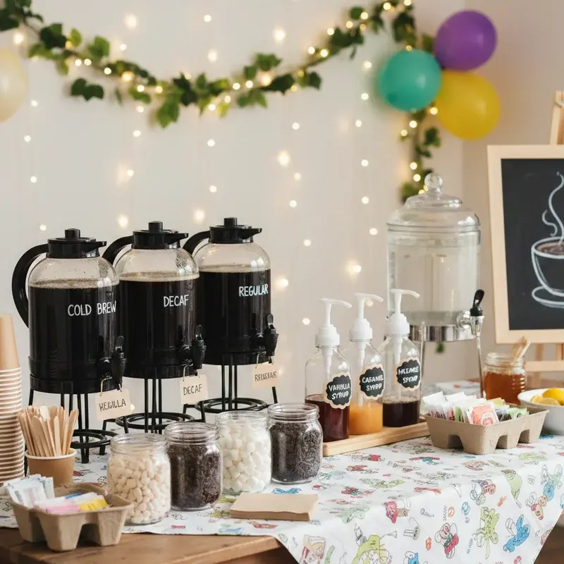 Coffee Bar Ideas for Party