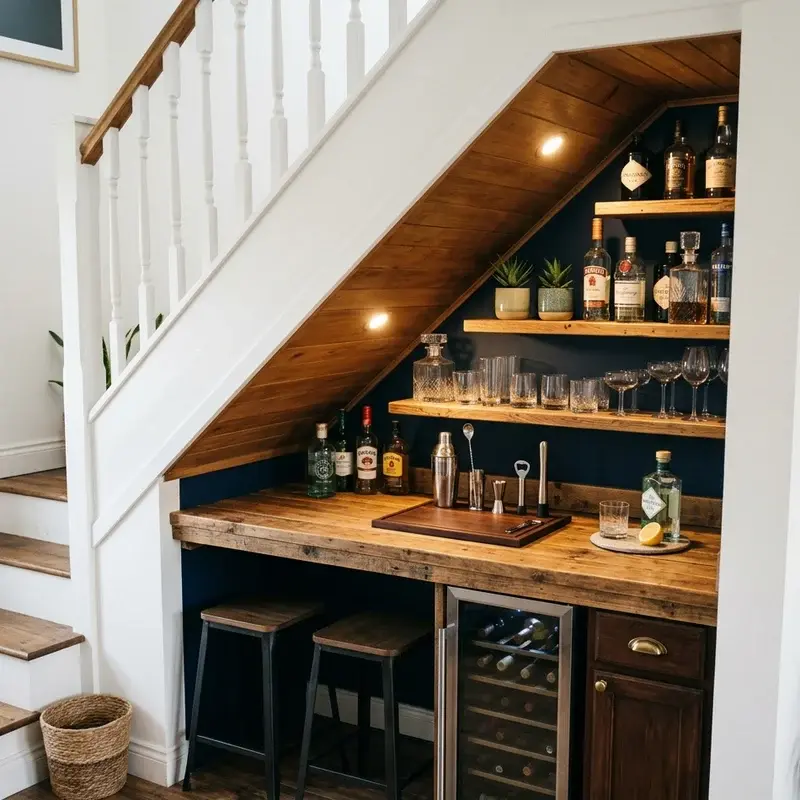 DIY Bar Ideas for Small Spaces