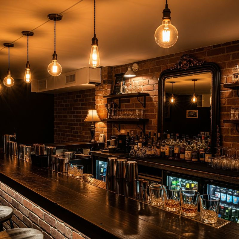 Bar Ideas for Basement