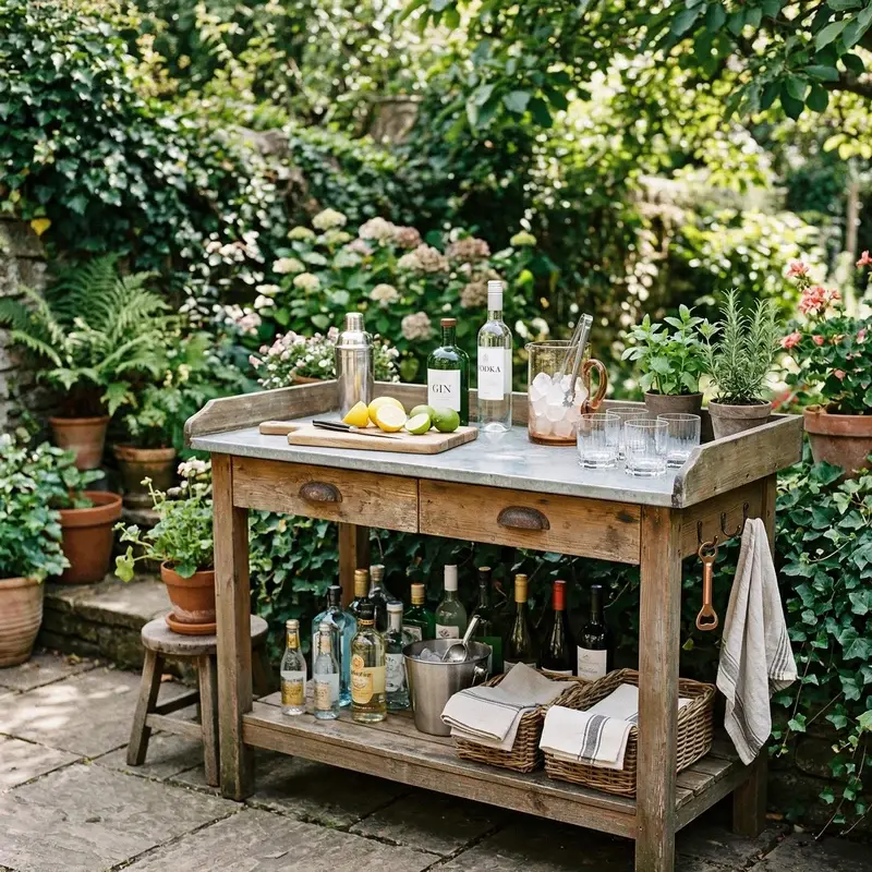 Outdoor Bar Cabinet Ideas