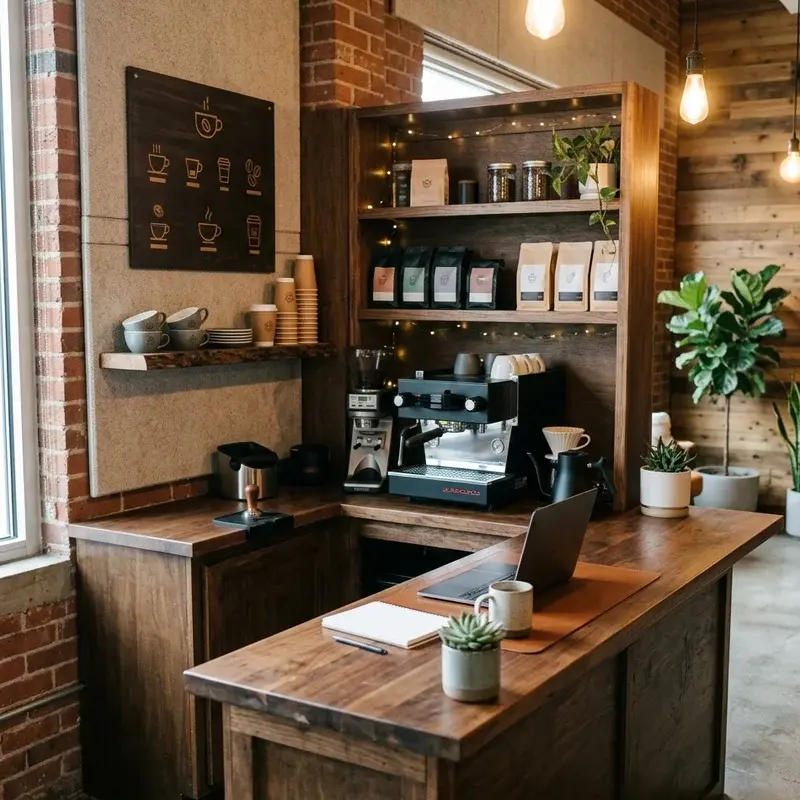 Work Coffee Bar Ideas