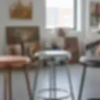 Painting Bar Stools Ideas