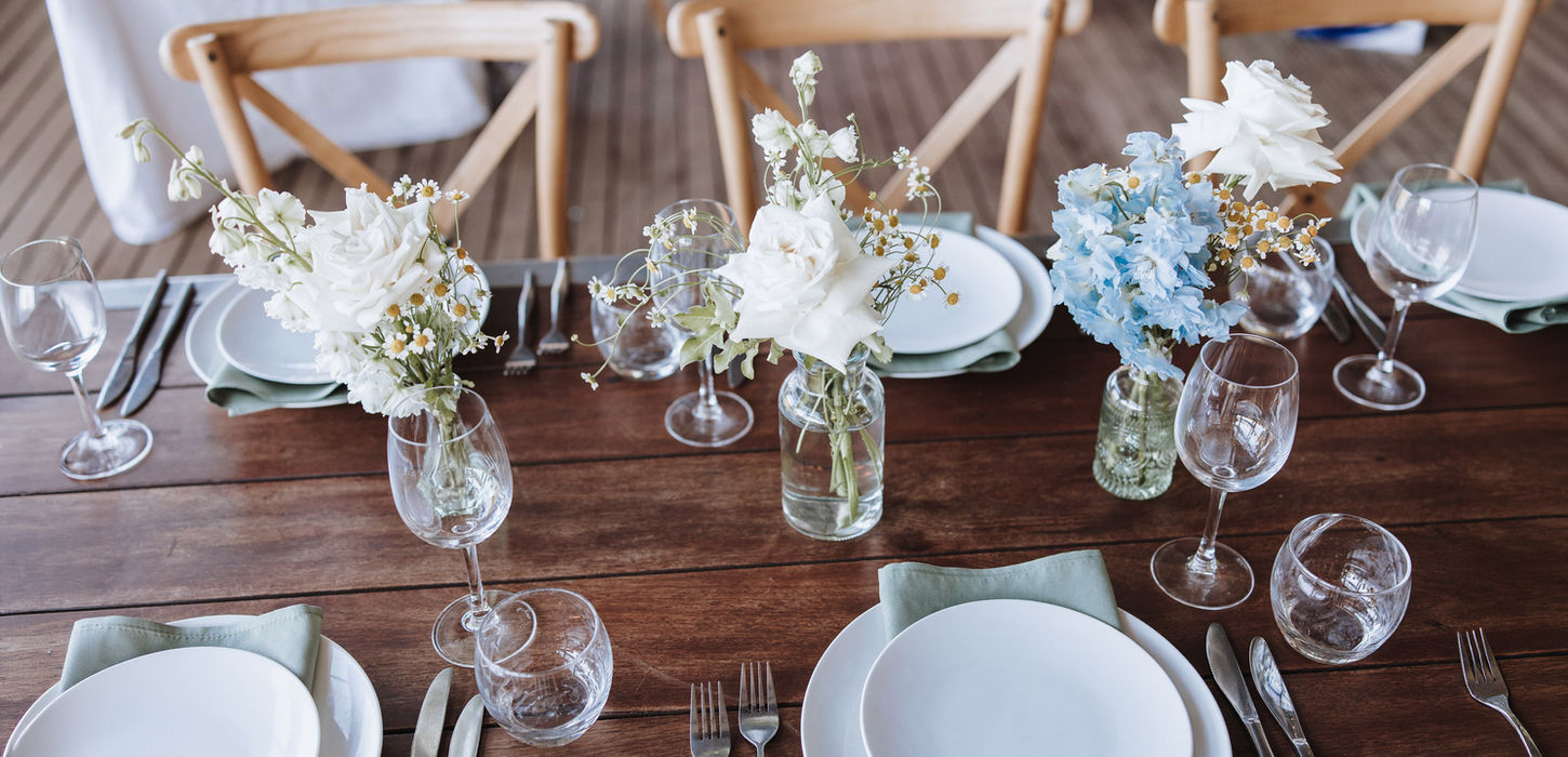 Nebluma wedding and event flower arrangements in Perth Hills