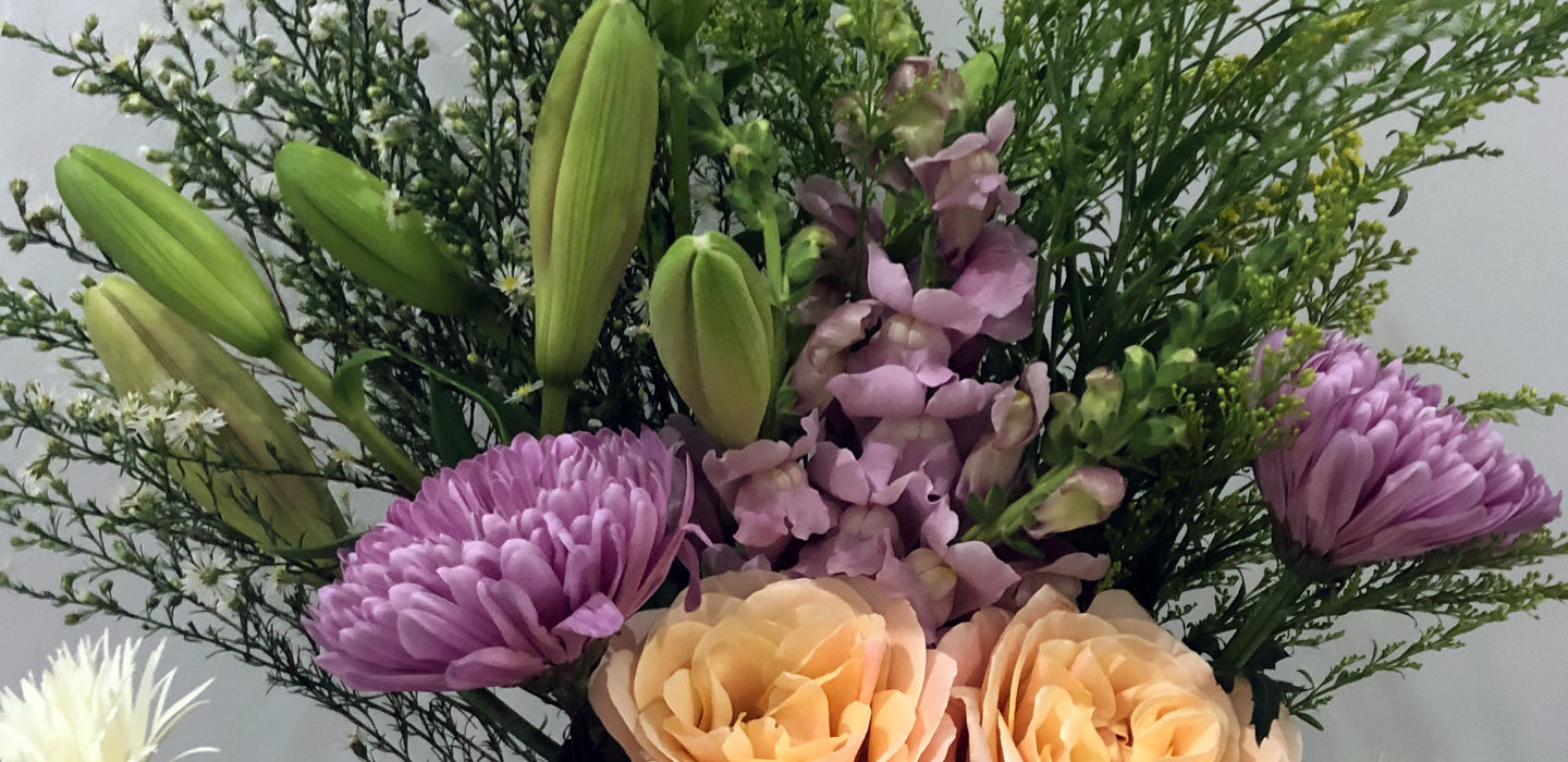 Nebluma flower arrangement in Perth Hills