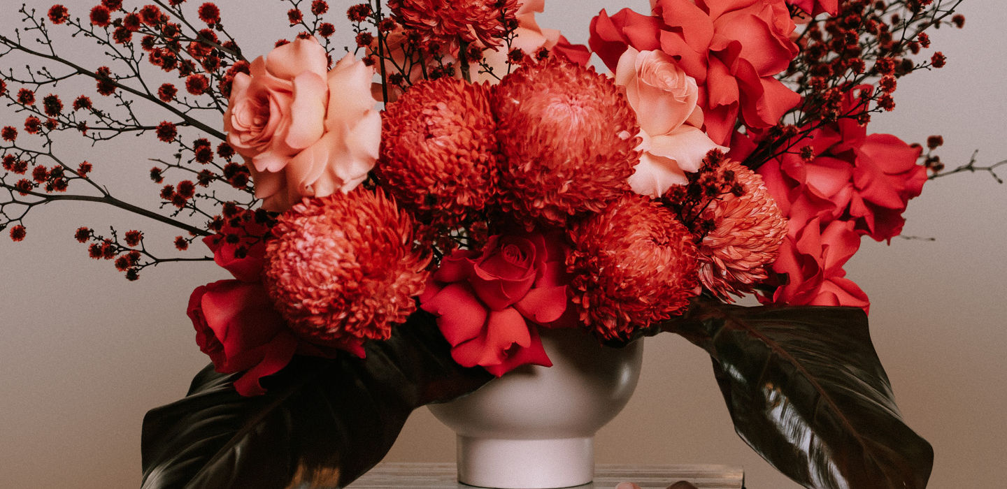 Nebluma flower arrangement in Perth Hills