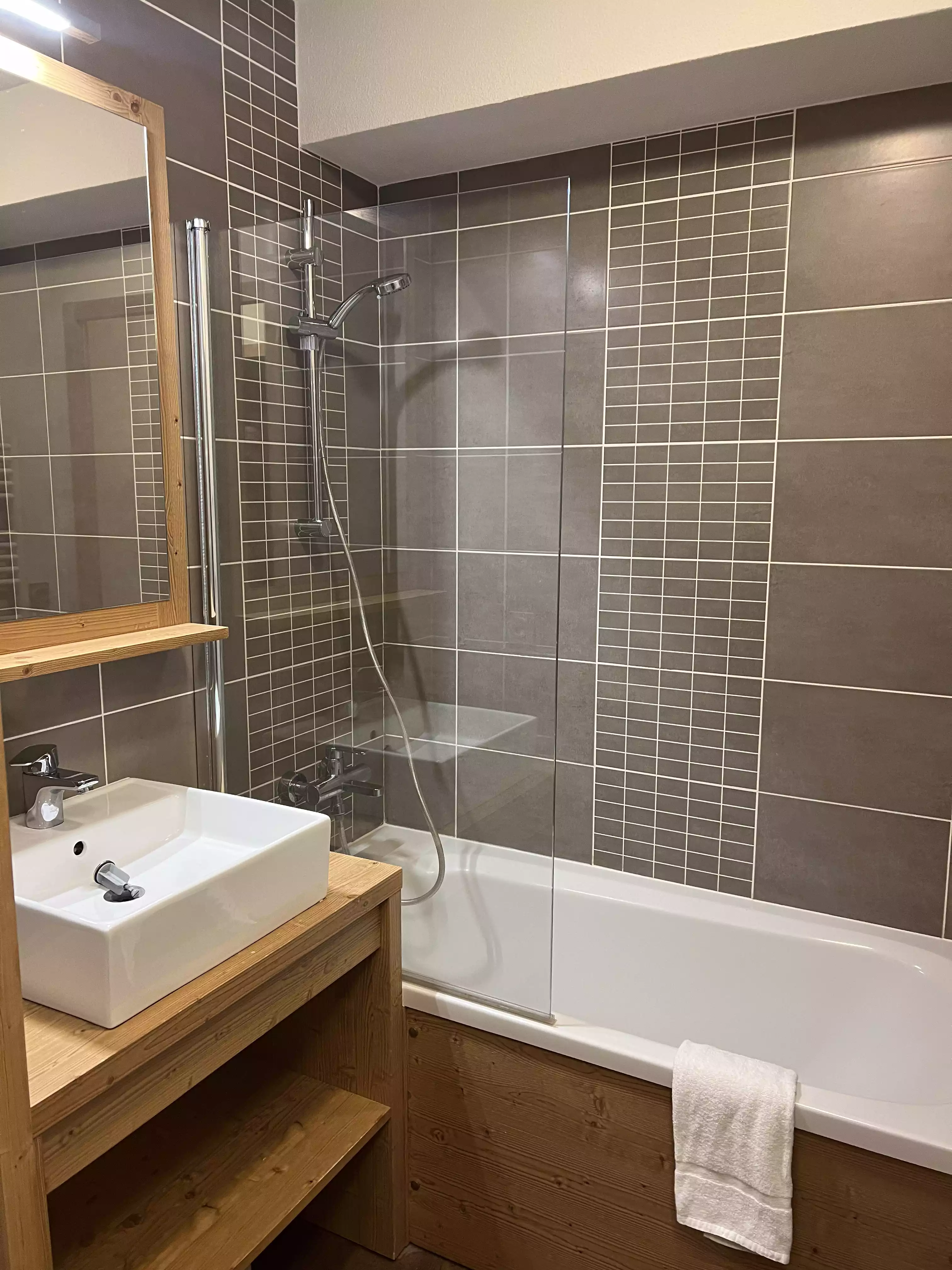 Badkamer appartement in Les Menuires