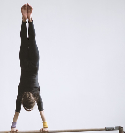 Gymnast on a Bar