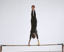 Gymnast on a Bar