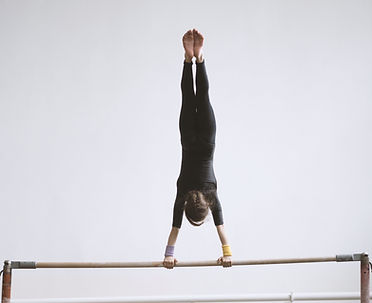 Gymnast on a Bar