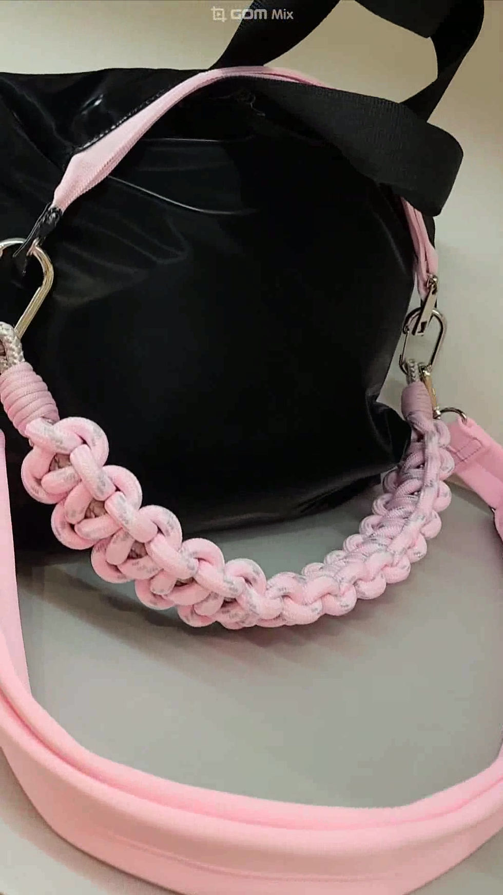 Thumbnail: New Eco 블랙(베이비핑크) 라지/스몰 SET