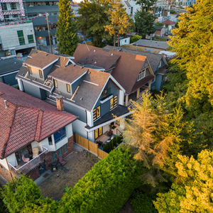 Aerial Southwest looking Northeast