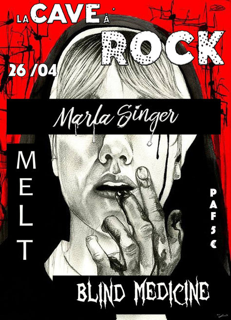 26/04/19 Live, Melt - La Cave à Rock, Toulouse (31).