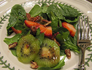 Strawberry Spinach Salad
