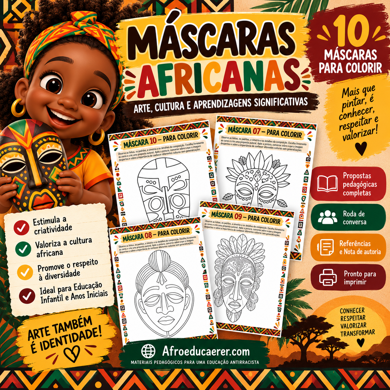 E-book Máscaras Africanas