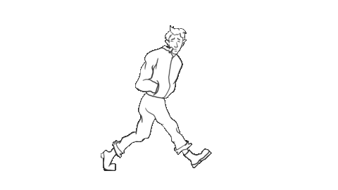 James Dean Animation Sticker by Yosef Tovshteyn.gif