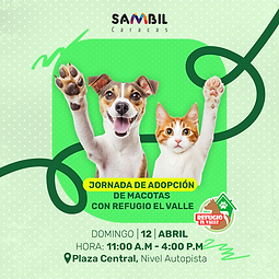 JORNADA DE ADOPCION DE MASCOTAS 