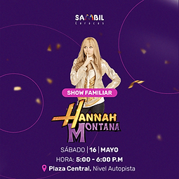 SHOW FAMILIAR DE HANNA MONTANA 