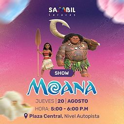 SHOW DE MOANA