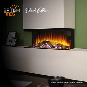 British Fires New Forest 870 Black Edition