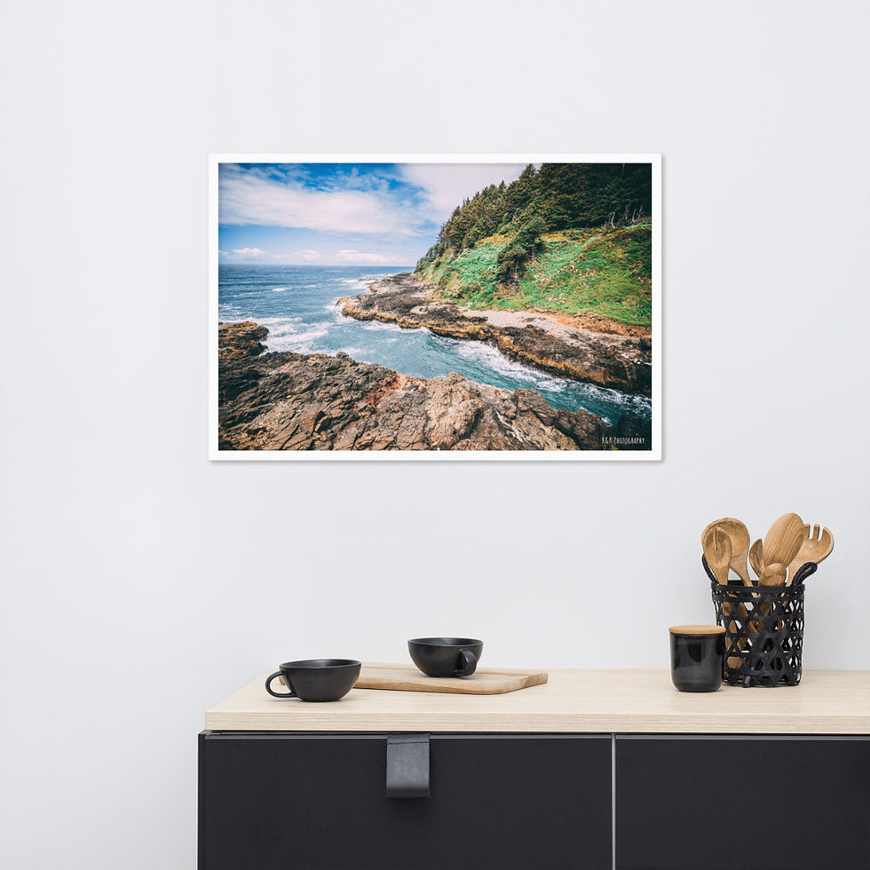 Thumbnail: Oregon Ocean poster