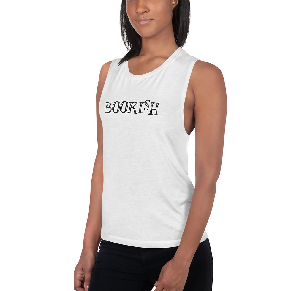 Thumbnail: bookish Ladies’ Muscle Tank