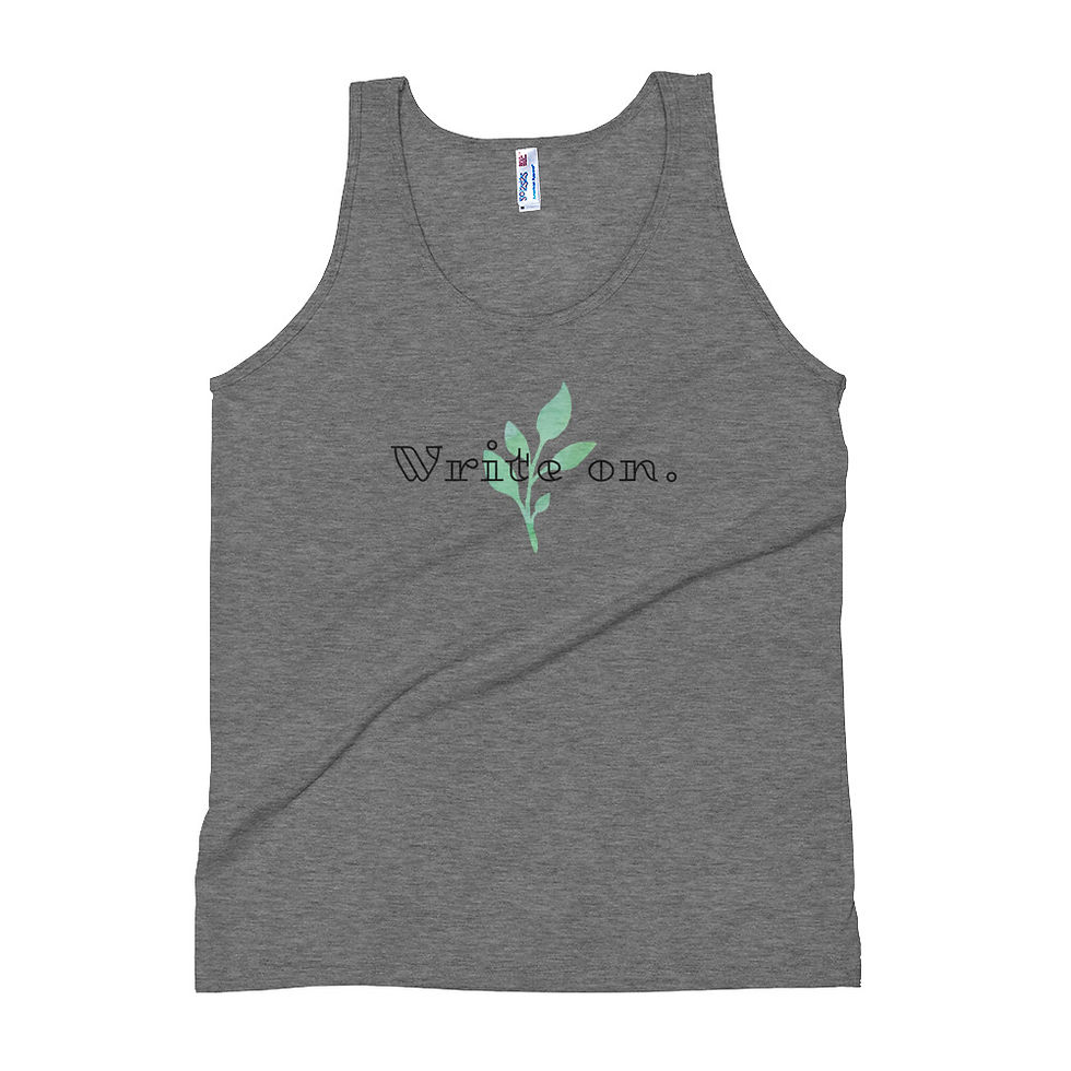 Write On Unisex Tank Top