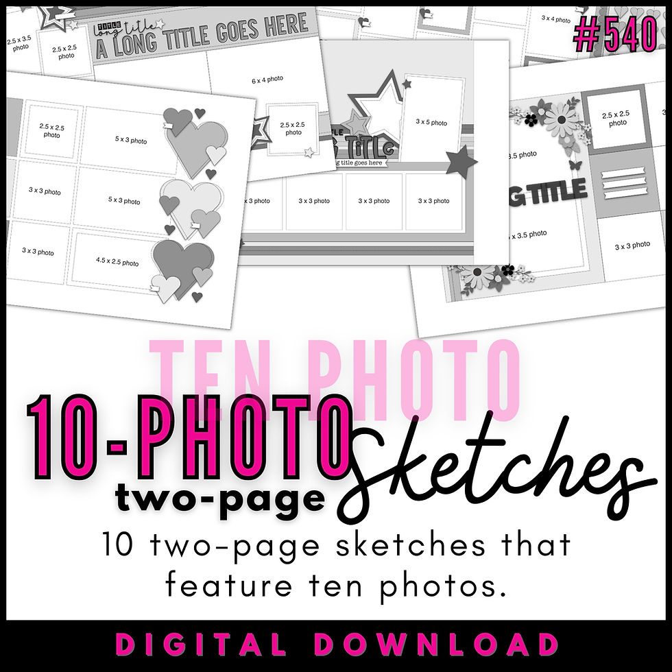 NEW Sketches & Cut Files