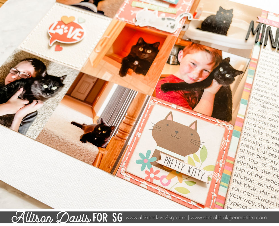 Scrapbook Idea Comparison Journaling