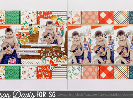 Sketch Support #9 | Learn How to Use and Adapt Scrapbook Sketches | Day 1