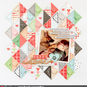 Creating w/ 6x6" Paper Pads | Triangle Pattern