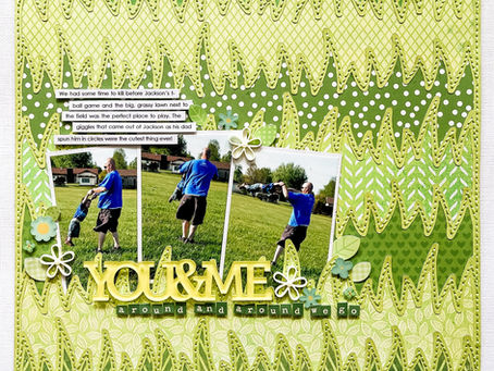 Cut Files by Allison | Grass Background