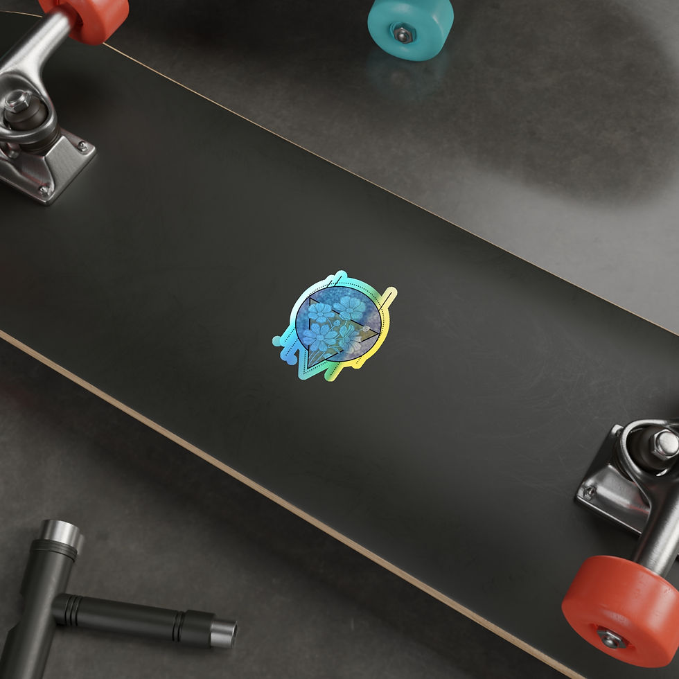 Thumbnail: Holo Sticker in "Midnight"