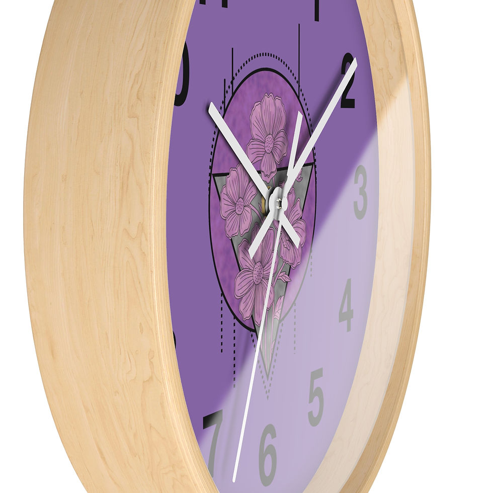 Thumbnail: Wall Clock in "Bubblegum"