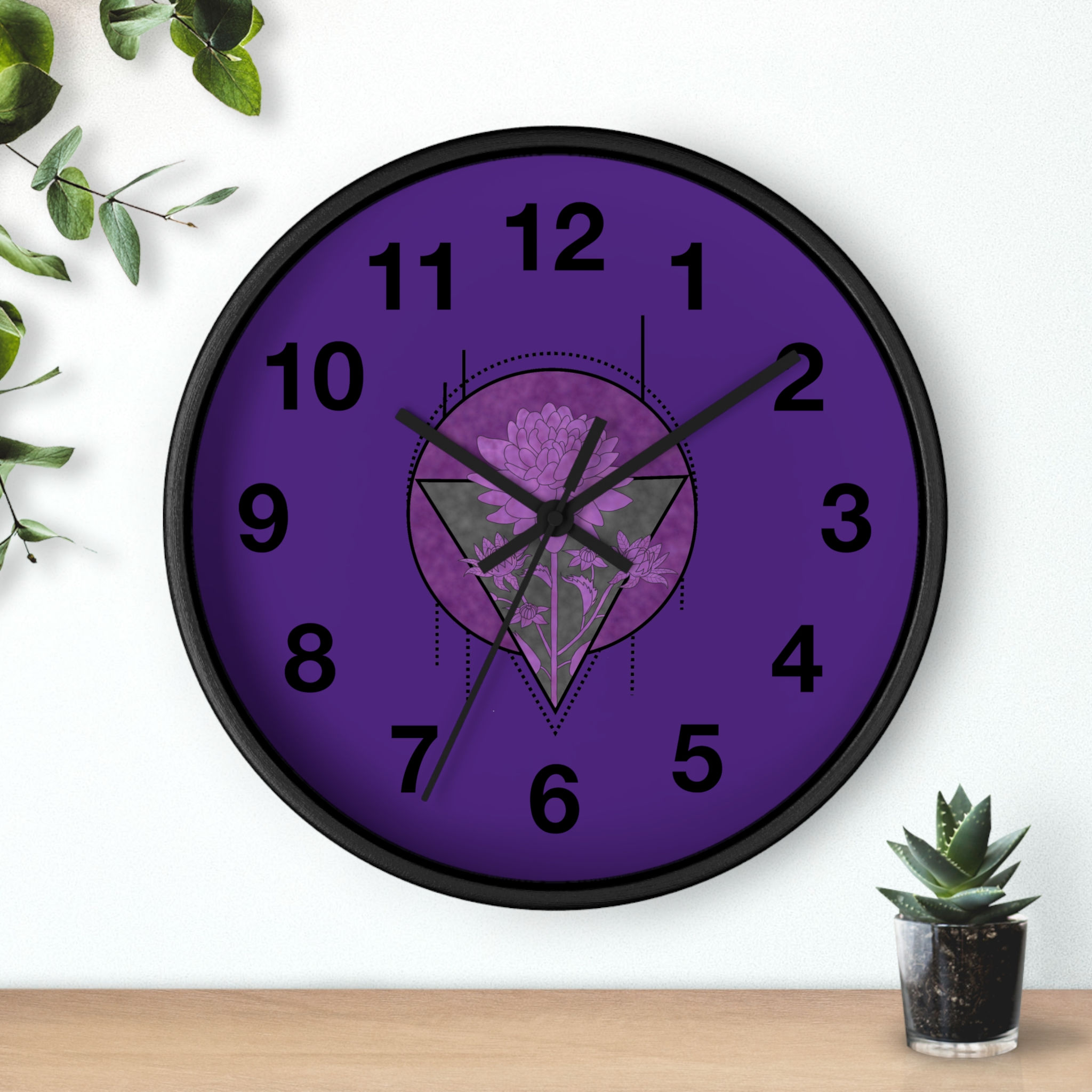 Wall Clock in "Dusk"