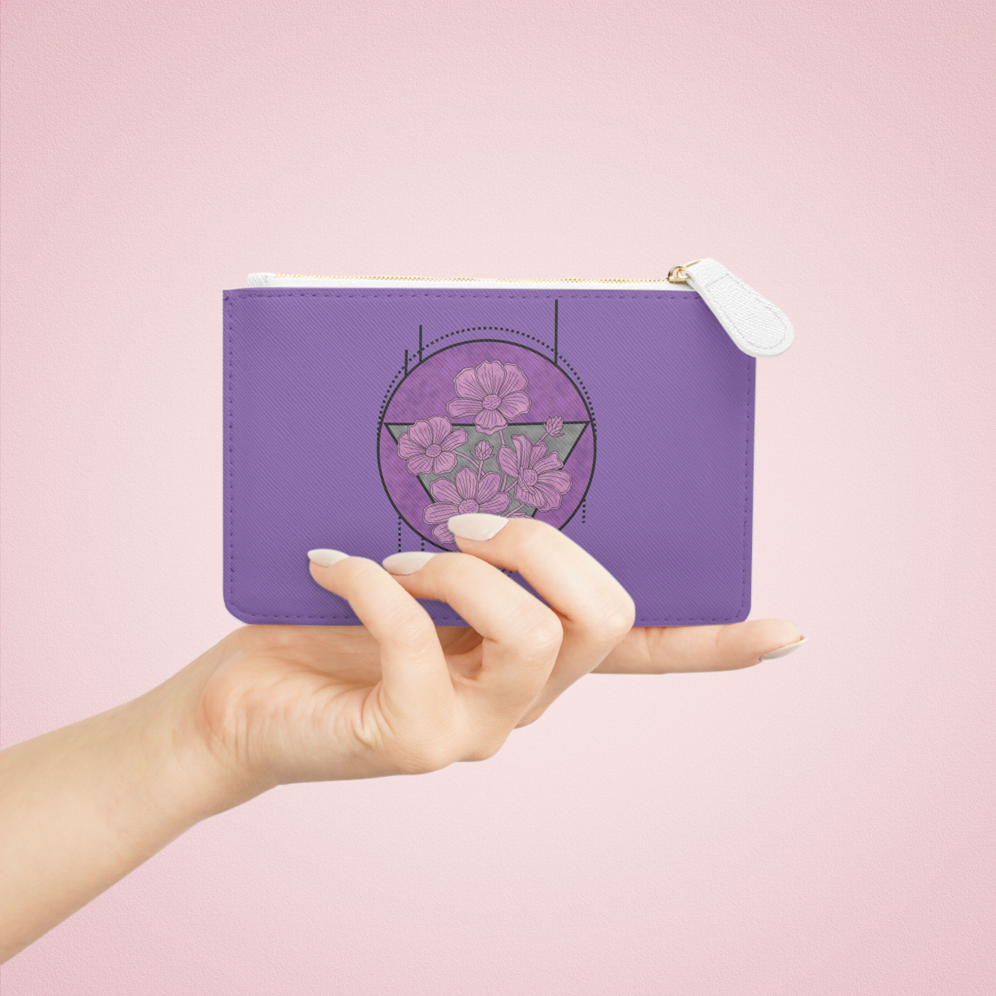 Mini Clutch in "Bubblegum"