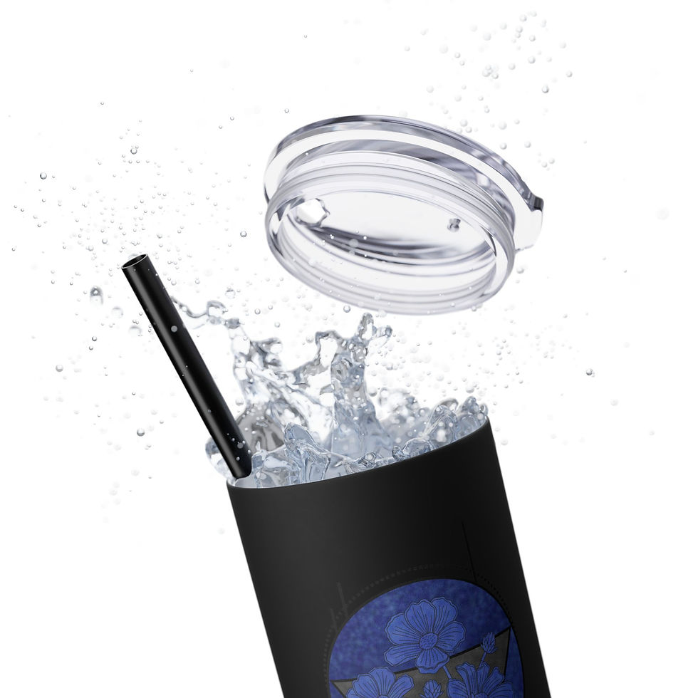 Thumbnail: Skinny Tumbler in "Midnight"