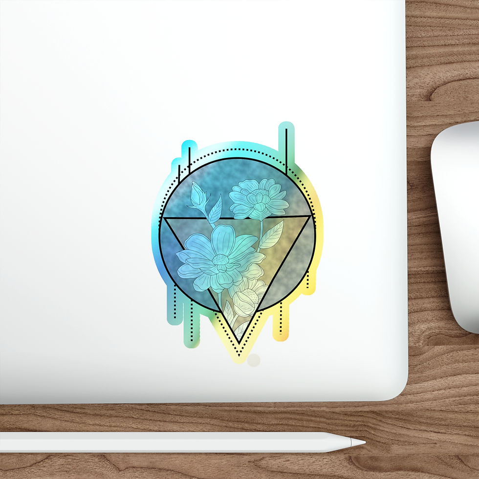 Thumbnail: Holo Sticker in "Frost"