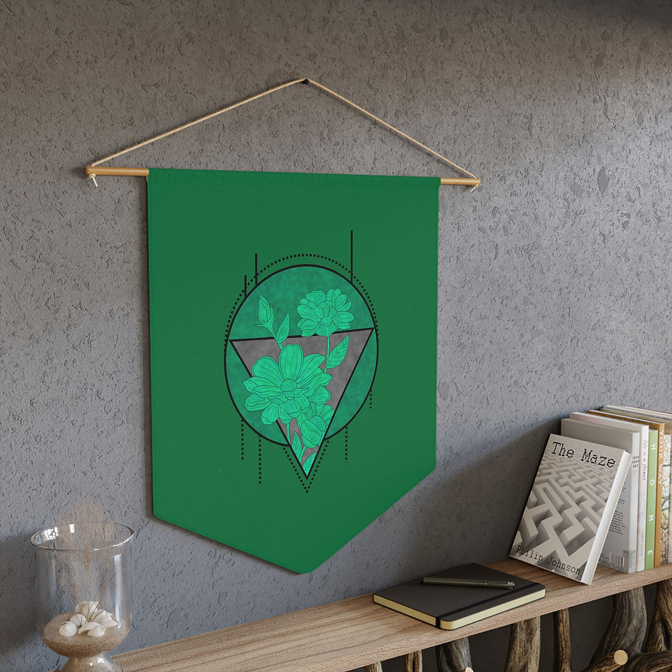 Thumbnail: Wall Pennant in "Mint"