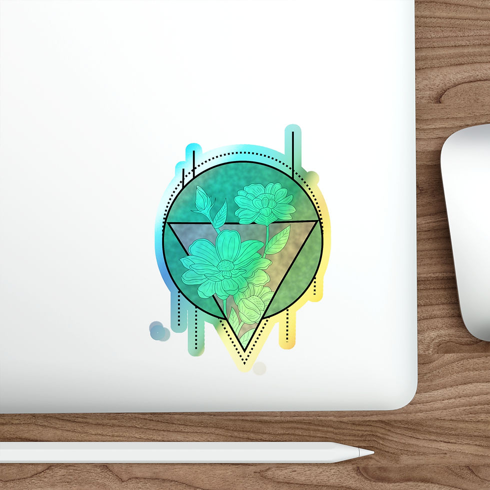 Thumbnail: Holo Sticker in "Mint"