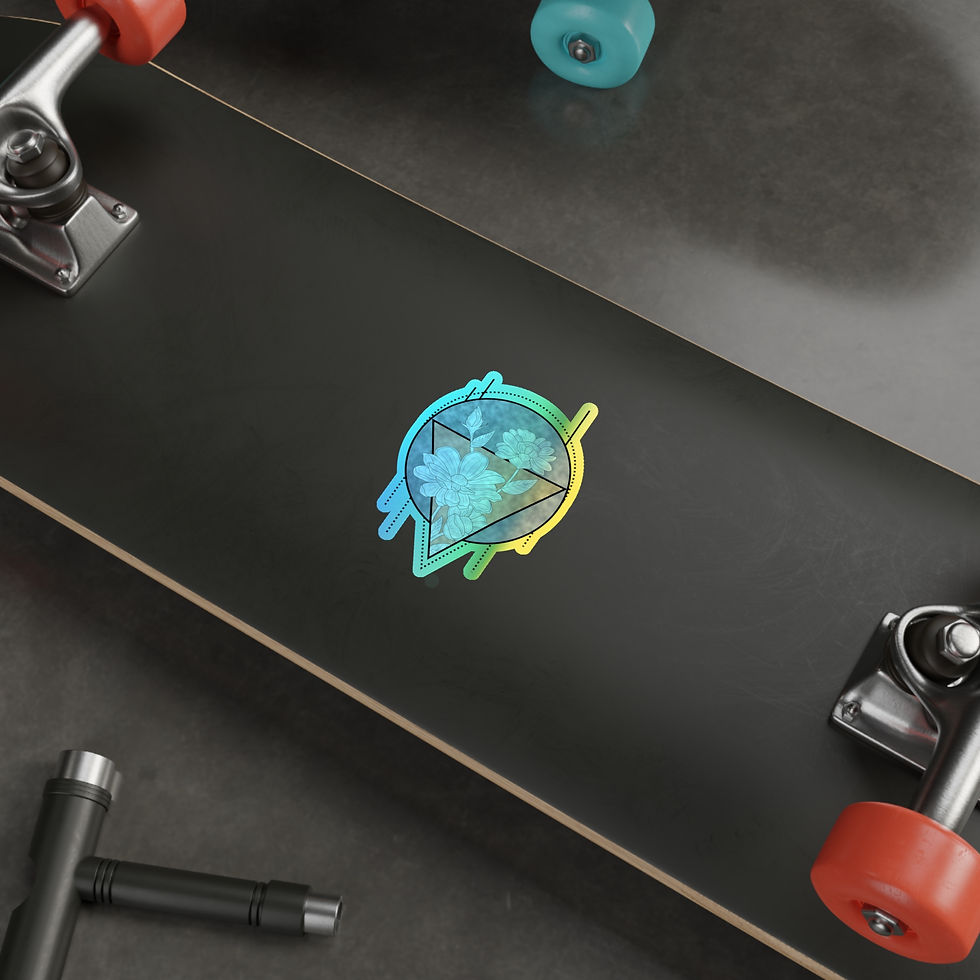 Thumbnail: Holo Sticker in "Frost"