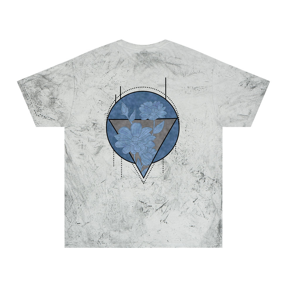 Thumbnail: Tie-Dye T-Shirt in "Frost"