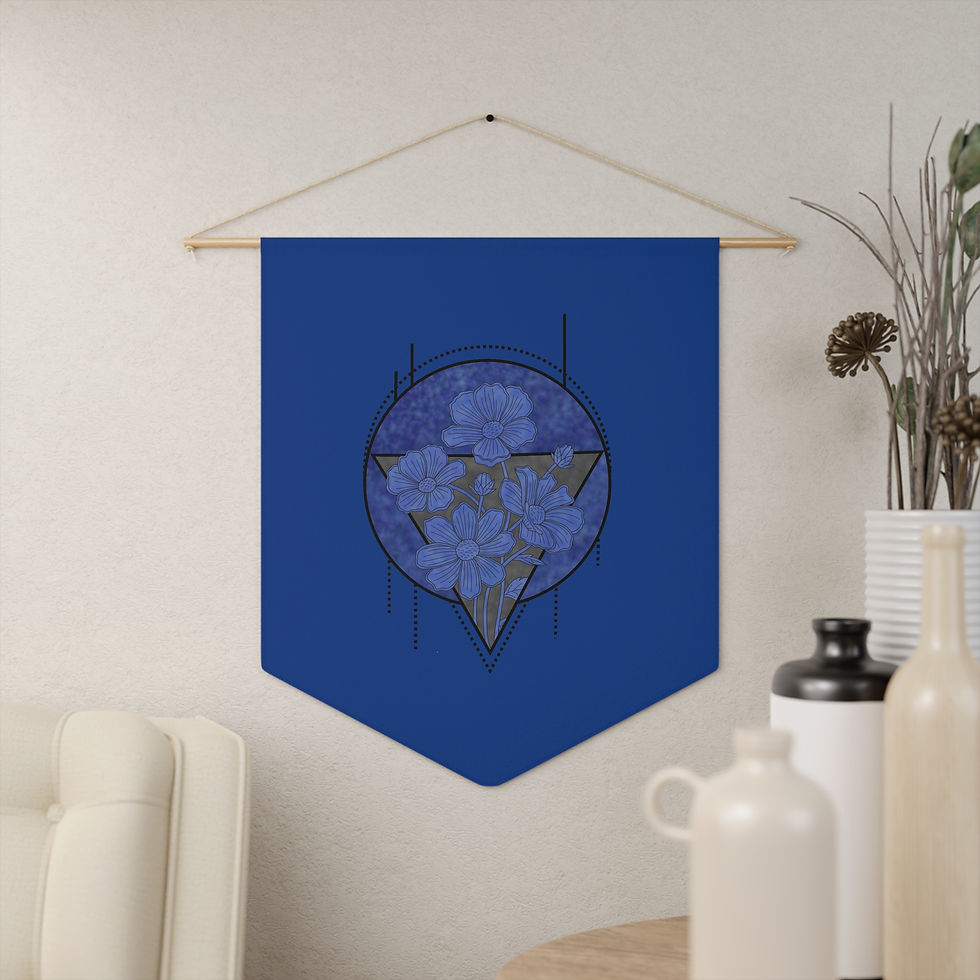 Thumbnail: Wall Pennant in "Midnight"
