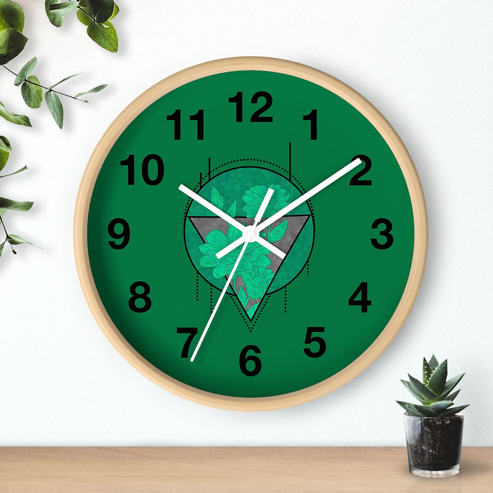 Thumbnail: Wall Clock in "Mint"