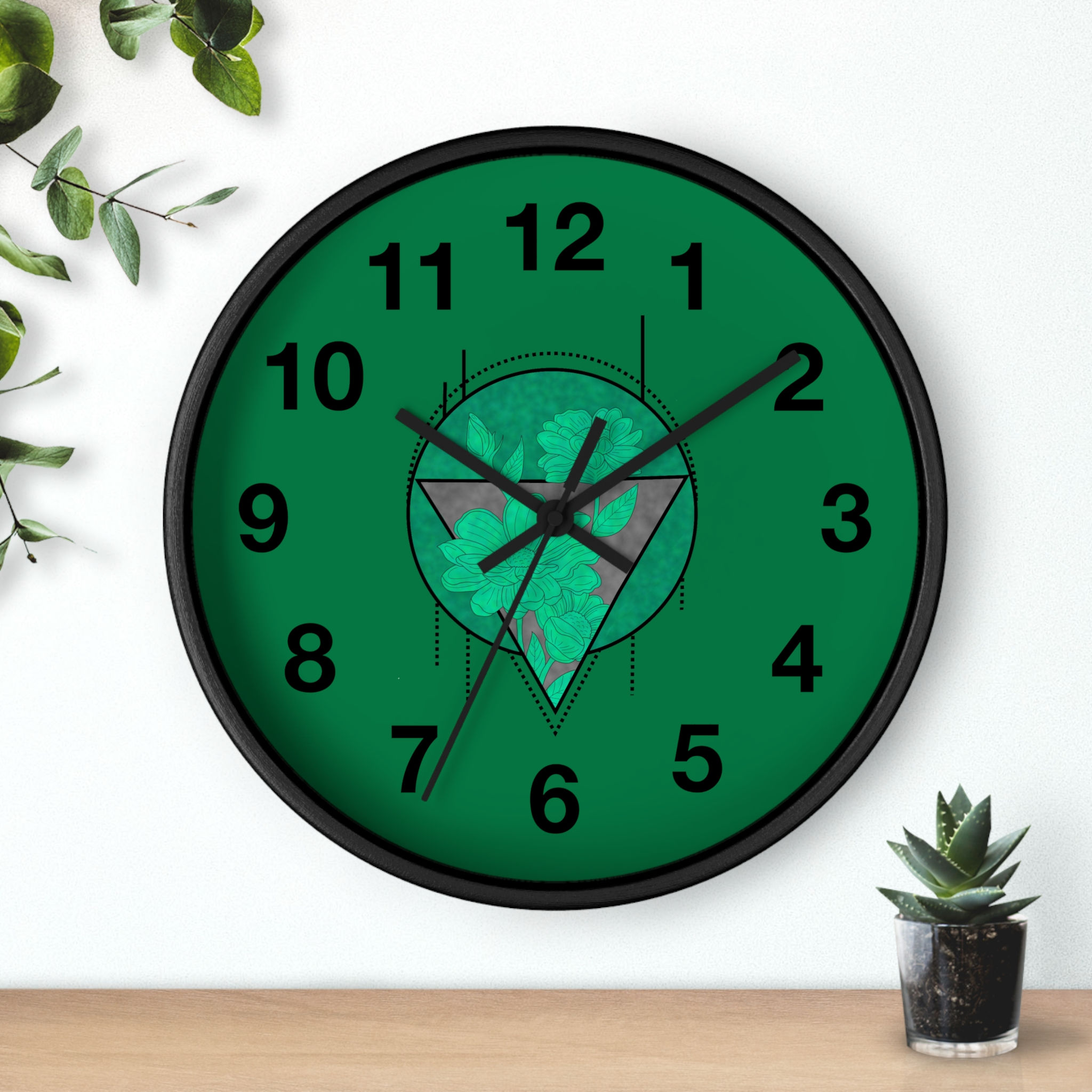 Wall Clock in "Mint"