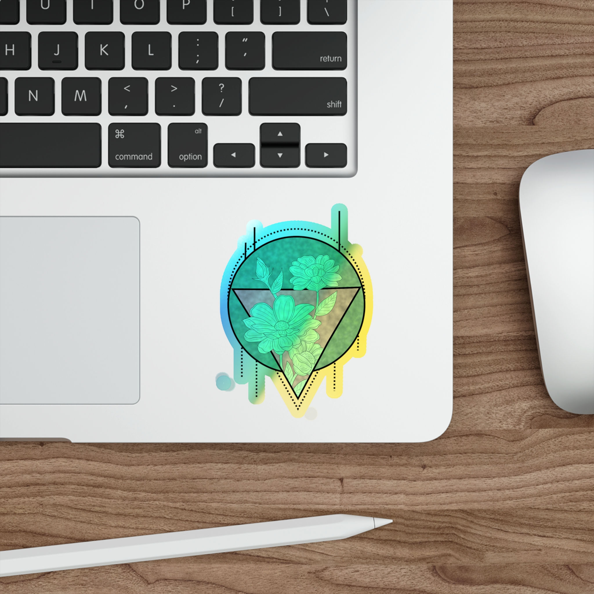Holo Sticker in "Mint"
