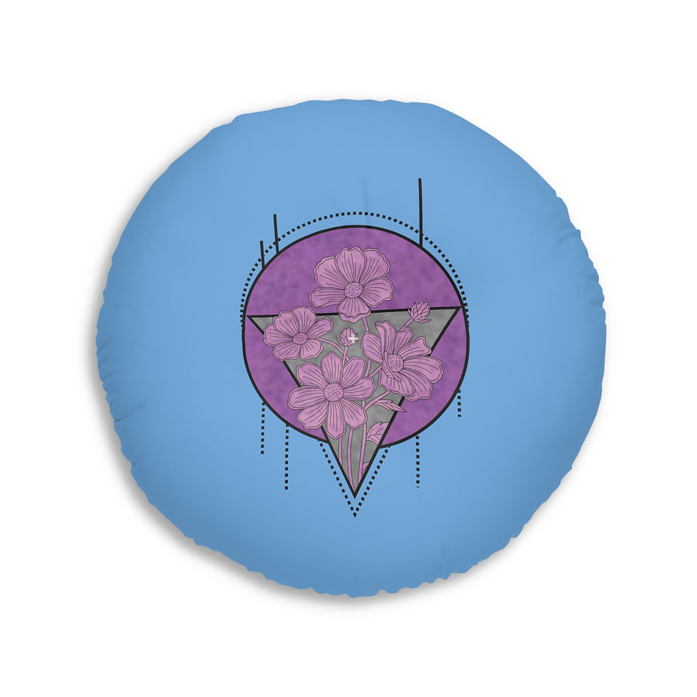 Thumbnail: Round Pillow in "Midnight"