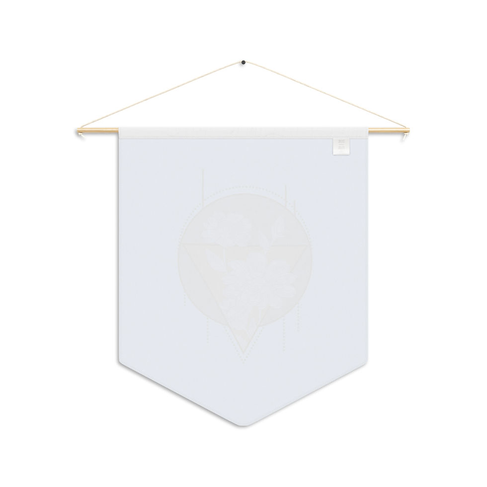 Thumbnail: Wall Pennant in "Frost"